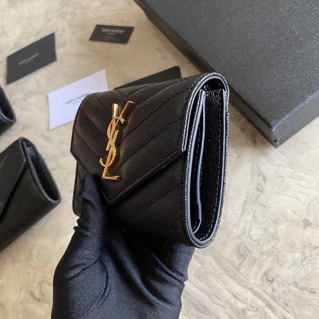 MONOGRAM CARD CASE IN GRAIN DE POUDRE EMBOSSED LEATHER1:1High-quality replica