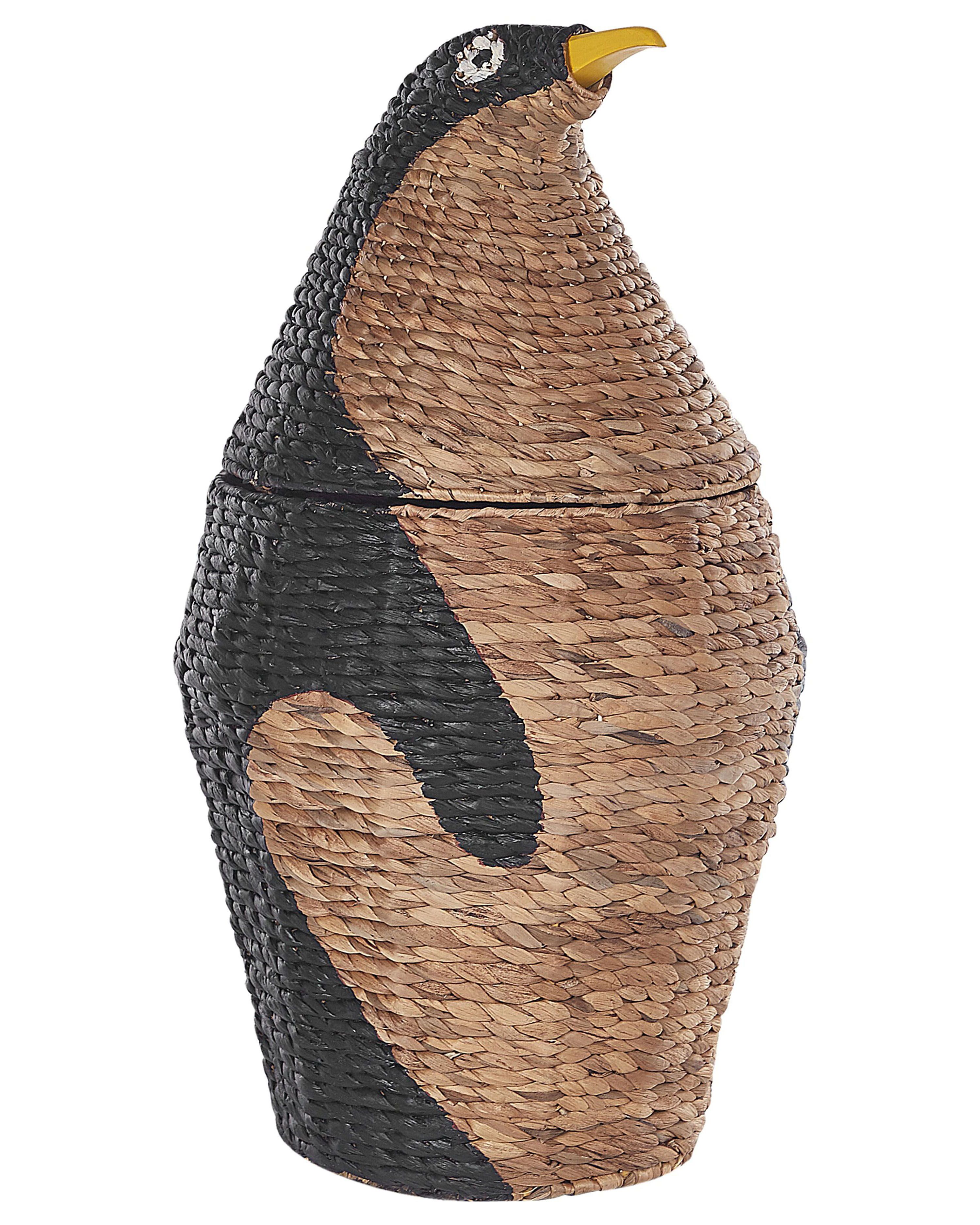 Kids Basket Penguin HADZABE Wicker Natural