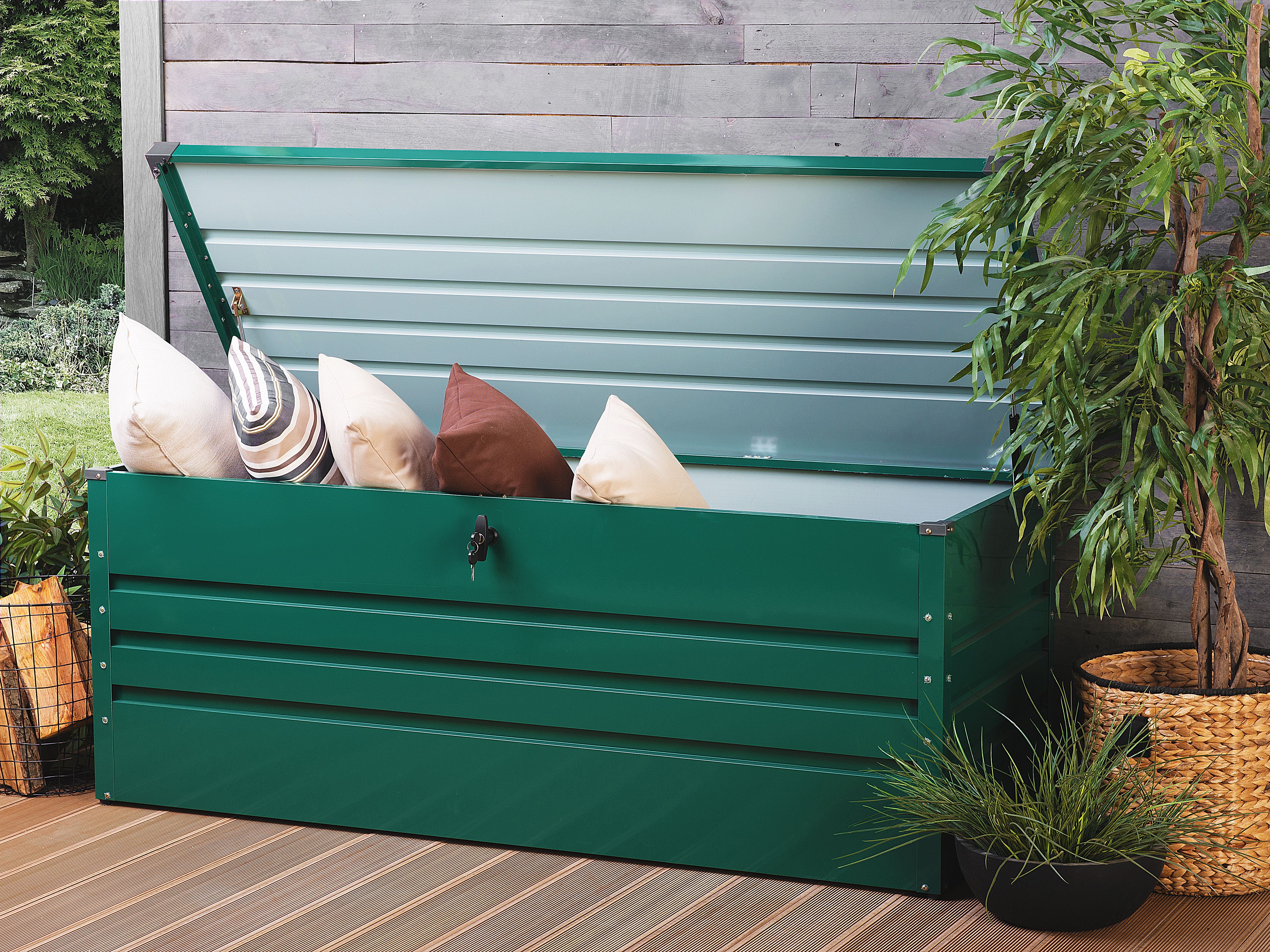 Storage Box CEBROSA 165 cm 70 cm Dark Green