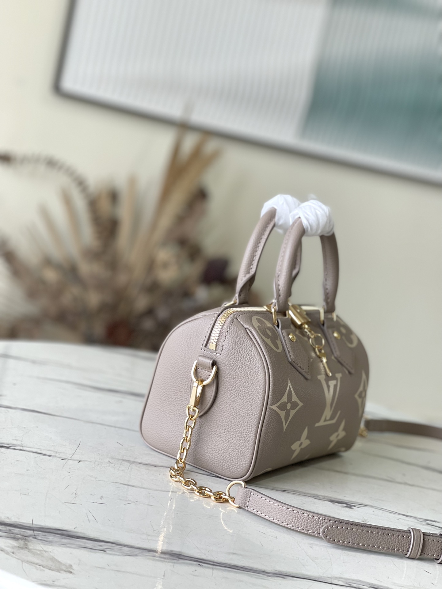 Louis Vuitton Speedy Bandouliere Grey M465751:1High-quality replica