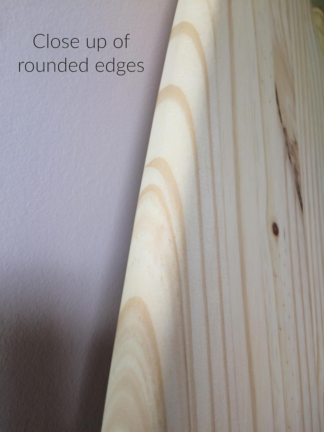 Handmade 4 foot pine wood surfboard wall art unfinished do it yourself option unique gift 3/4