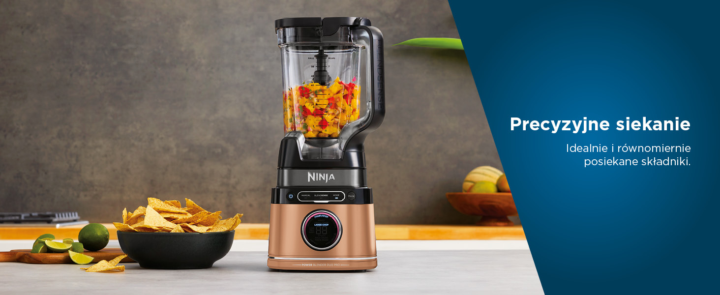 Ninja 2-in-1 Detect Power Blender Pro &amp; Single Serve, 1200 W, dzbanek 2 l