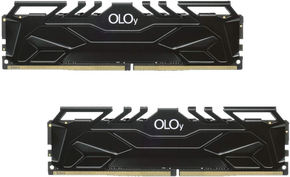 OLOy DDR4 RAM 16GB (2x8GB) Black Owl 2666 MHz CL19 1.2V 288-Pin Desktop UDIMM (MD4U0826190BJ0DA)