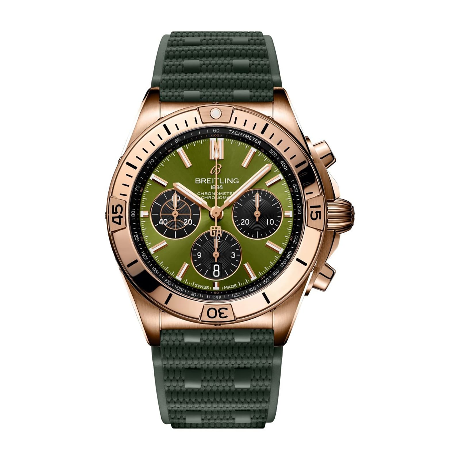 Fake Breitling Replica Watches Chronomat B01 42 Giannis Antetokounmpo(1:1 replica) - Elite Watch Atelier