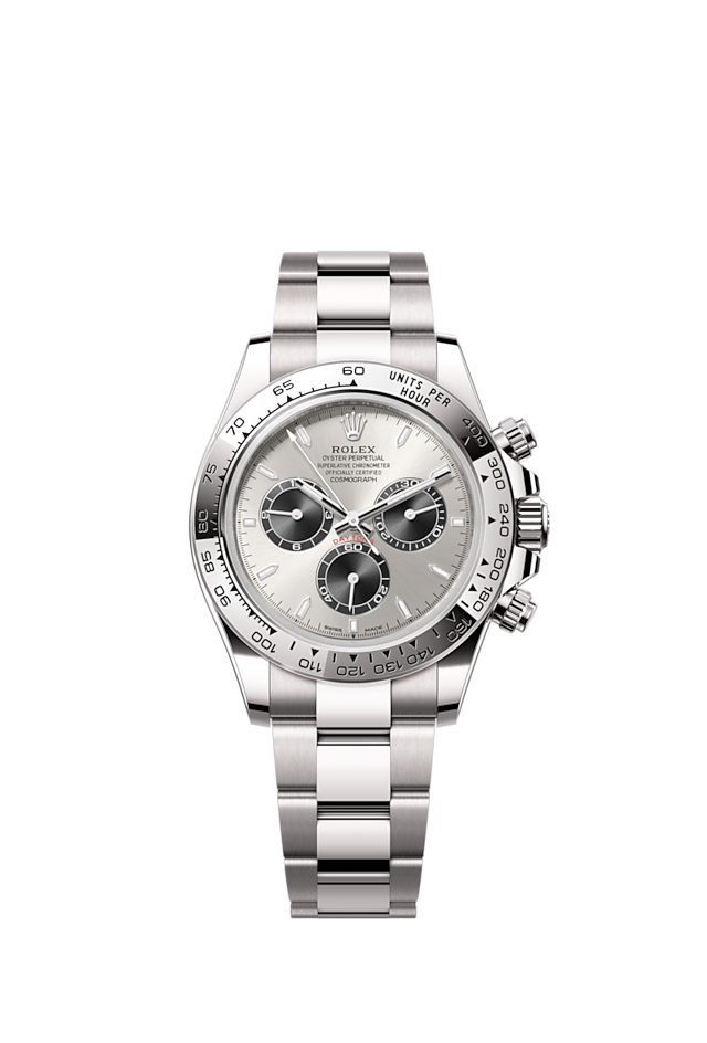 Rolex Cosmograph Daytona 40mm, 18k White Gold, Ref# 126509-0003(1:1 replica) - Elite Watch Atelier