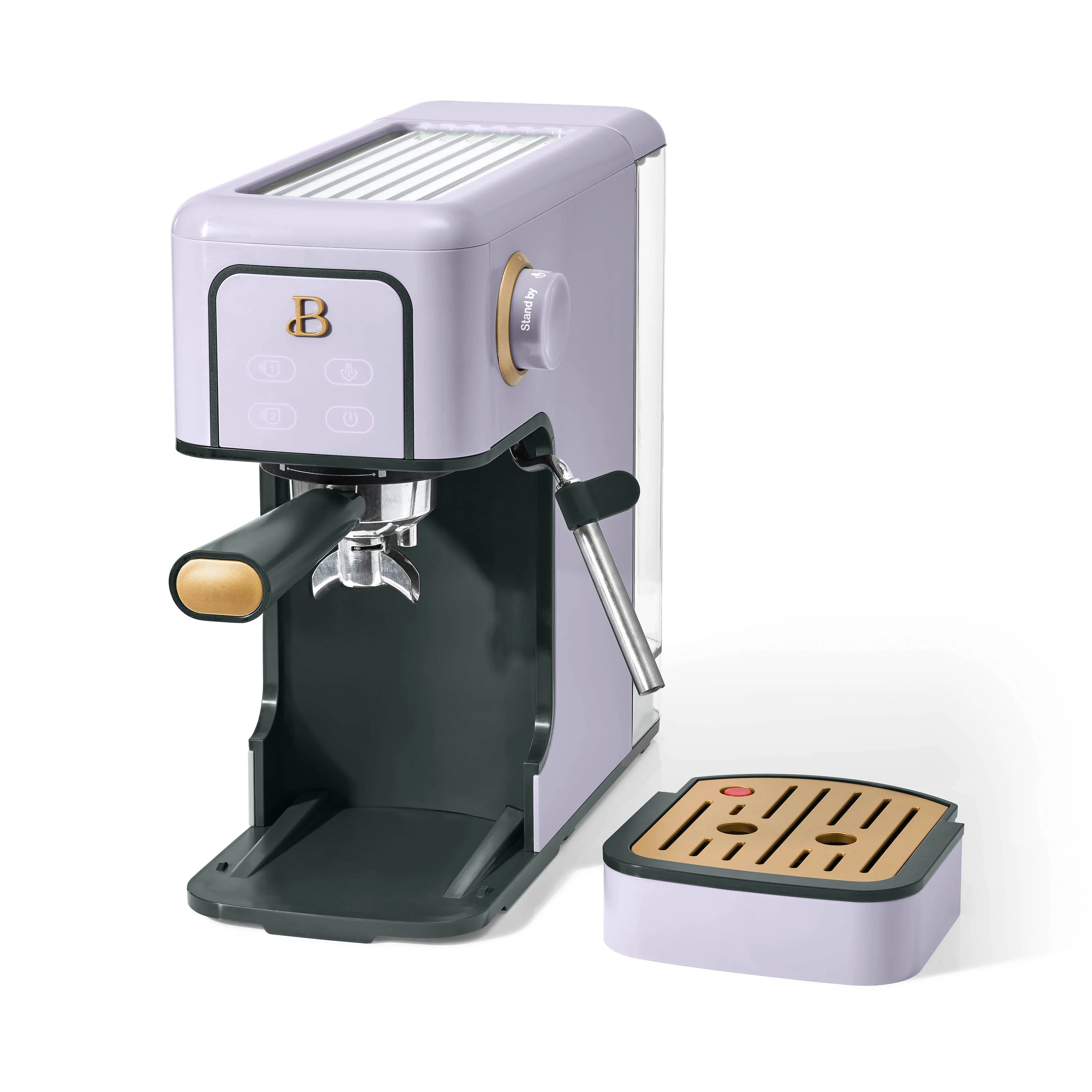 Beautiful Slim Espresso Machine with 20-Bar Pressure, Black Sesame by Drew Barrymore - Image 75