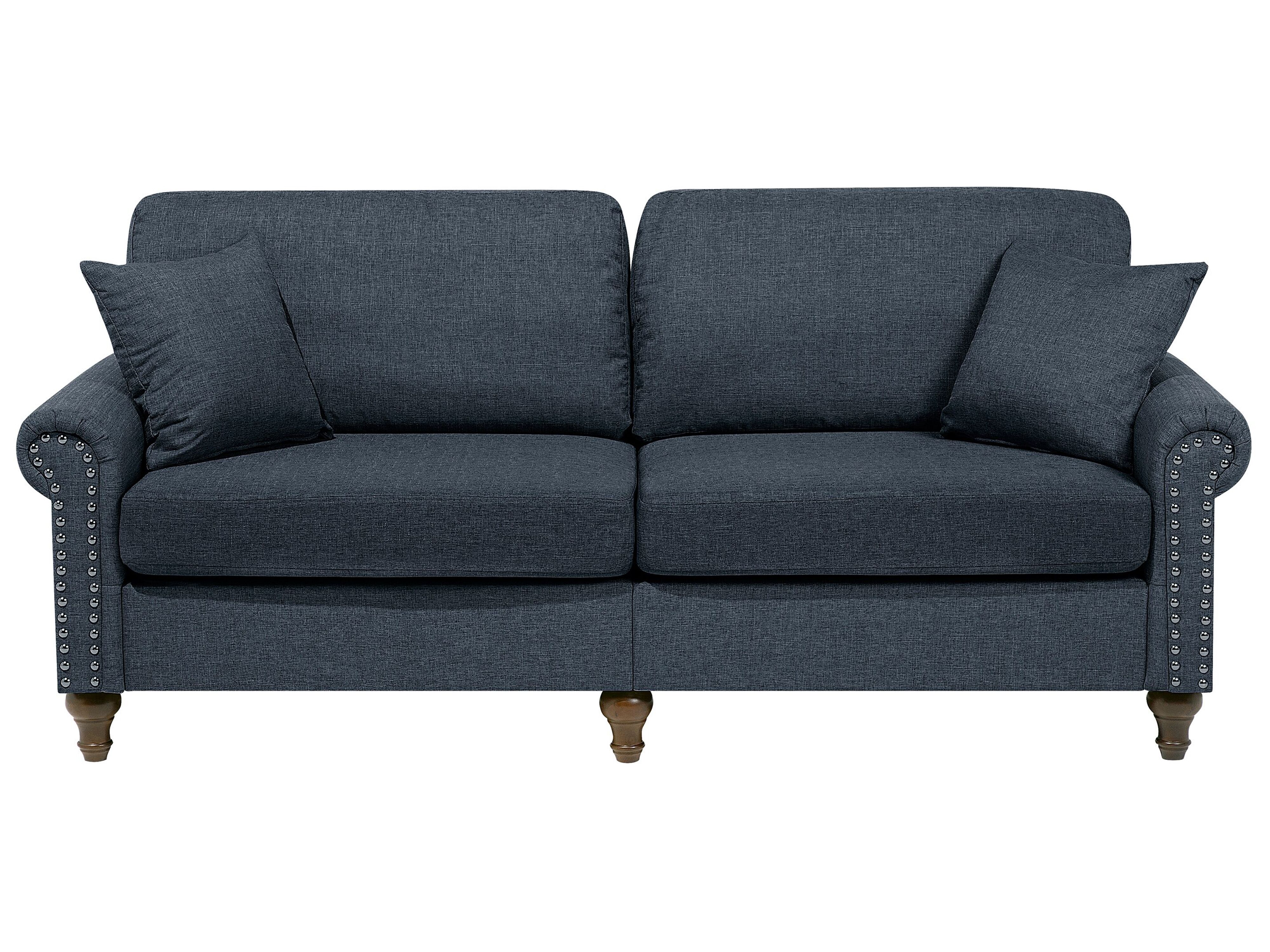 Sofa 3 Seater OTRA Fabric Dark Grey