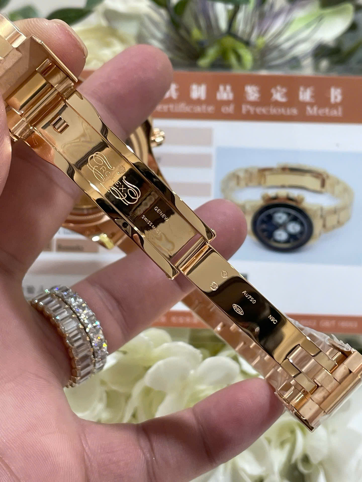 Rolex Daytona Le Mans 100th Year 126528LN Good Imitation Watches 18K Gold Wrapped 40mm - Elite Watch Atelier