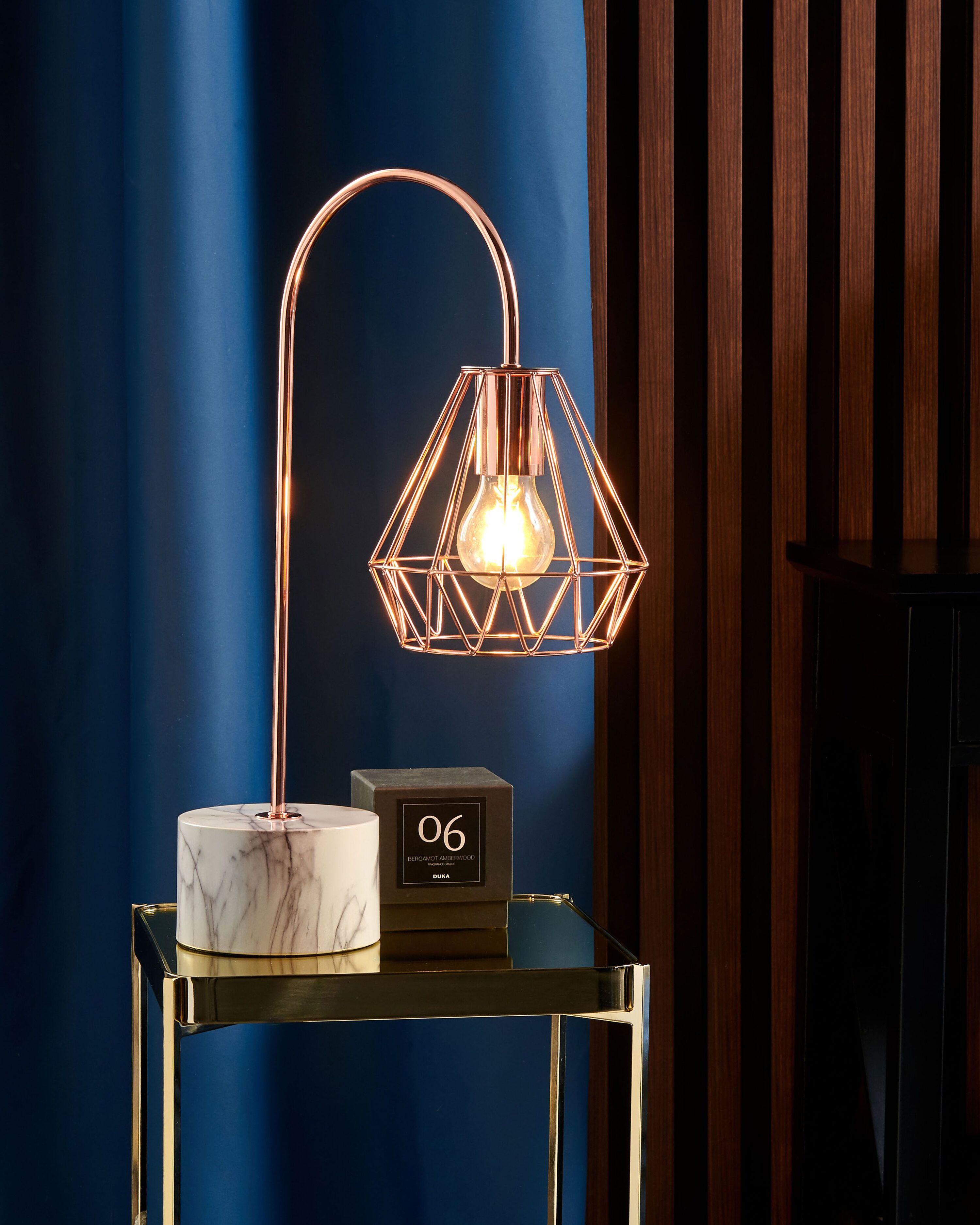 Table Lamp MOONI Metal Copper