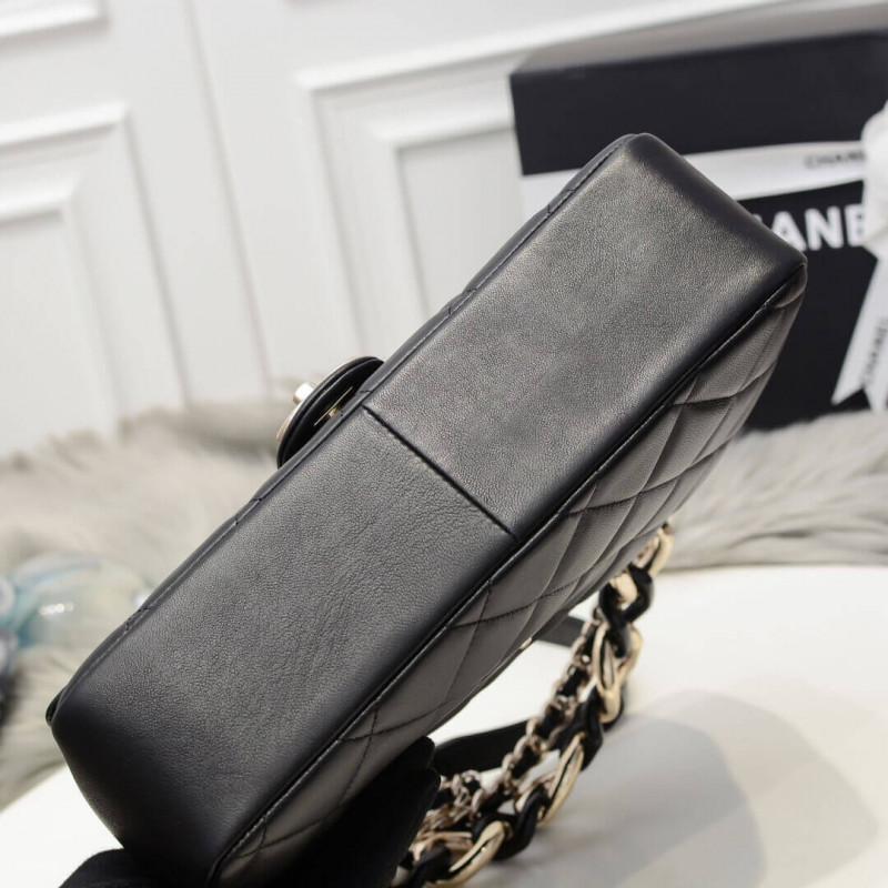 Replica Chanel Flap Bag With Large Bi-Color Chain As13541:1High-quality replica