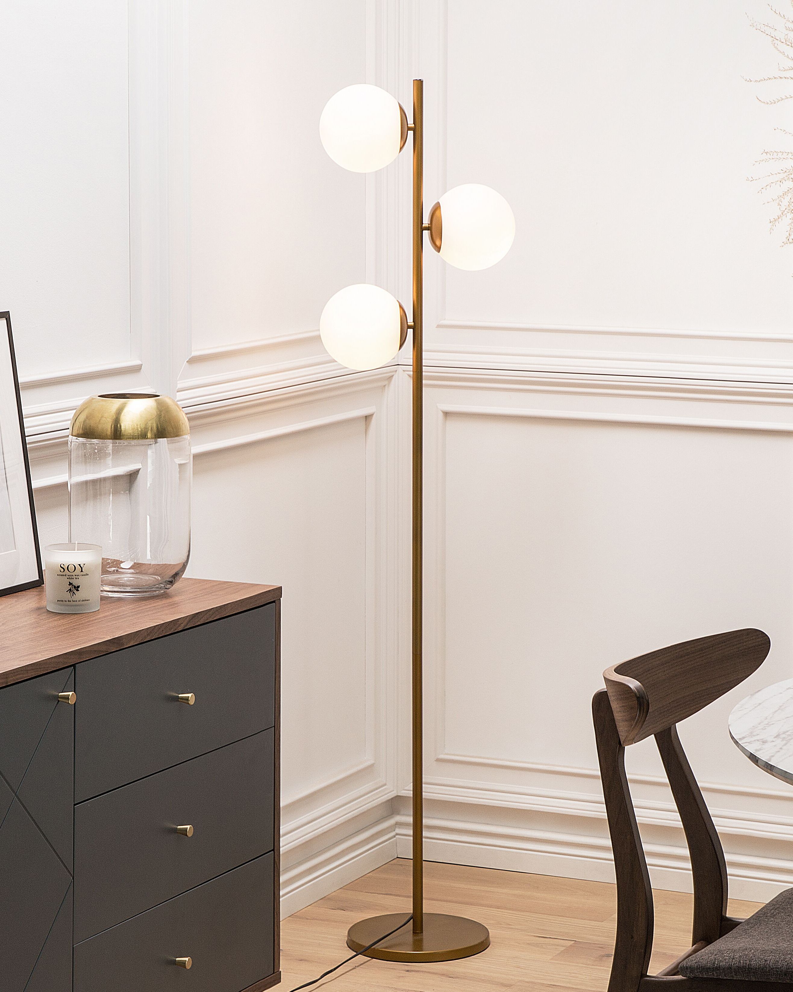 Floor Lamp WADI Metal Gold