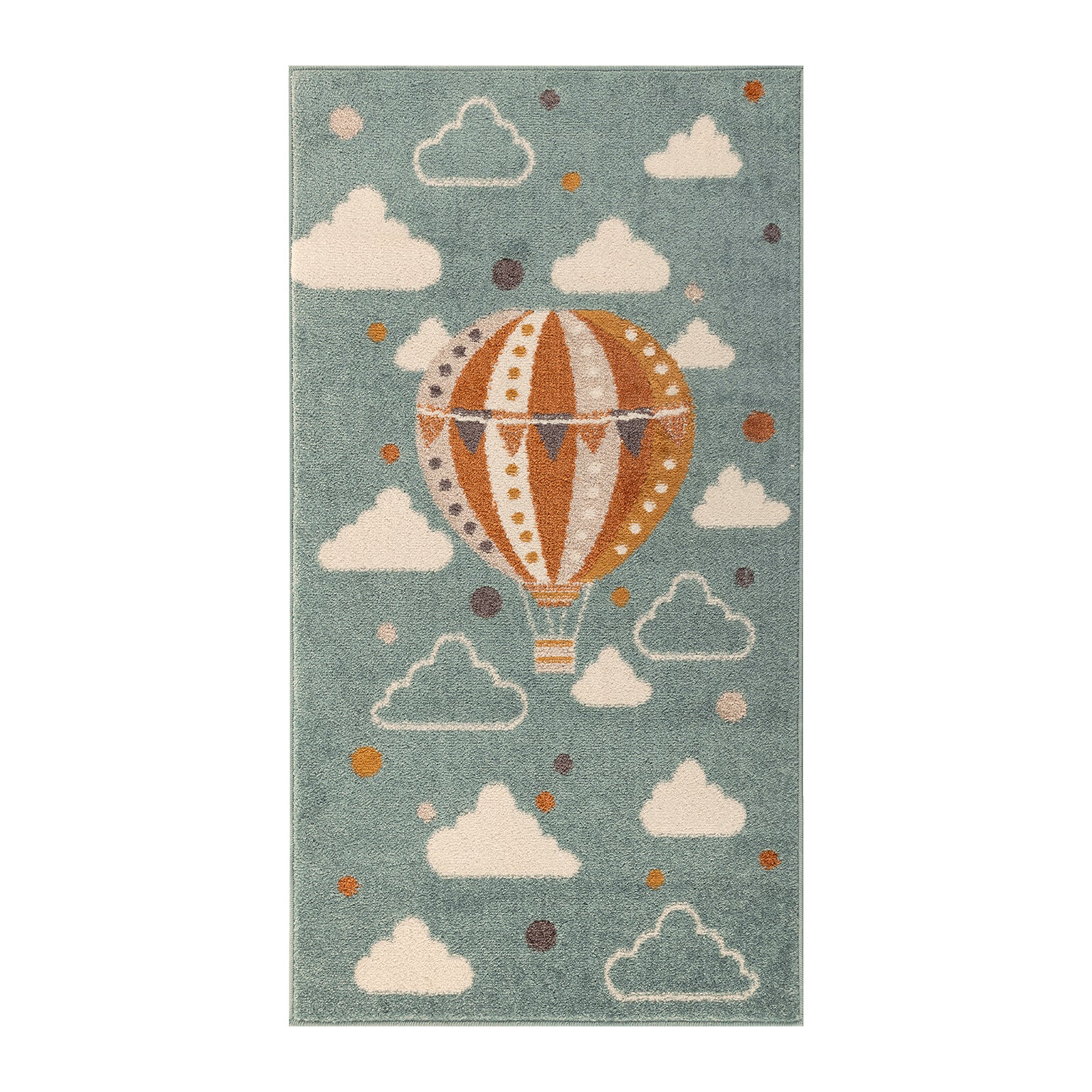 Blokker Balloon Vloerkleed 80 x 150 cm - Blauwgrijs
