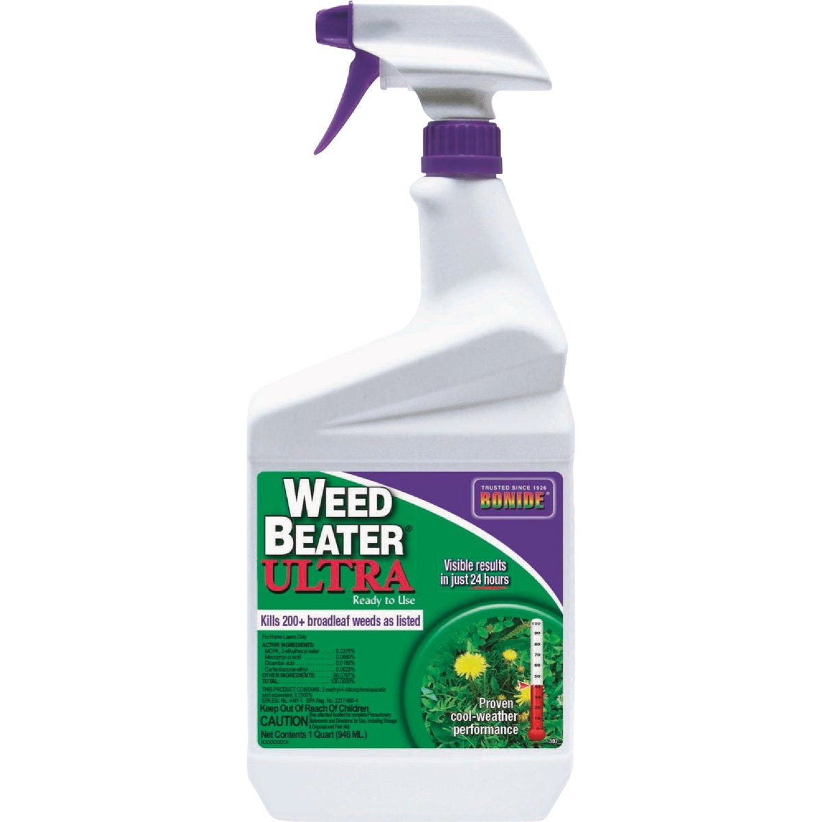 Bonide Weed Beater Ultra 32 Oz. Ready To Use Trigger Spray Fast-Acting Broadleaf Weed Control
