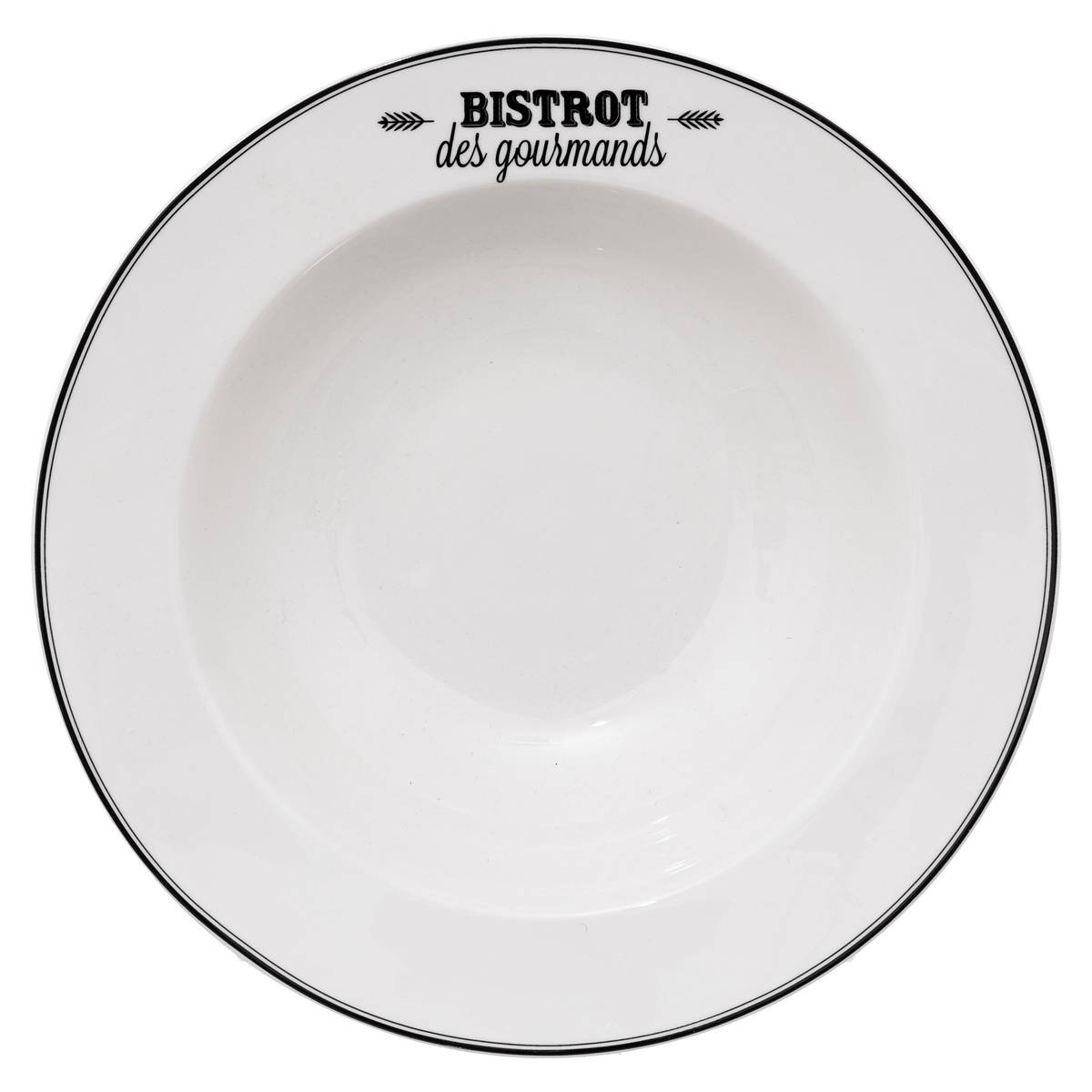 "Bistrot" Pasta Plate D.27 cm, White