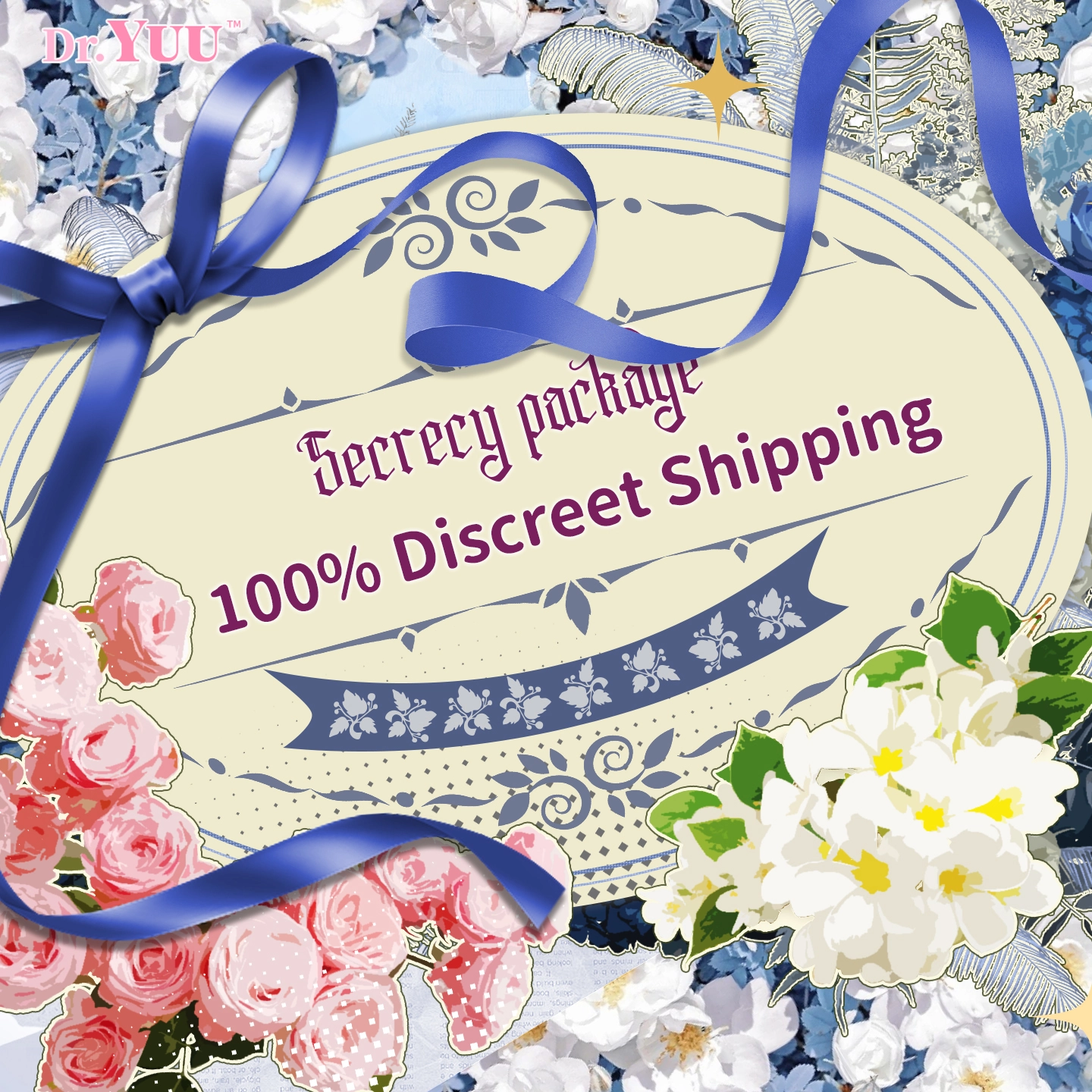 100% discreet packaging and shipping box for Dr.YUU realistic male sex doll torso.