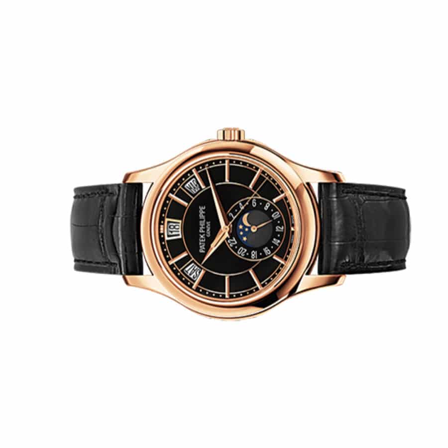 Patek Leather Black 5205R-010 Replica - Top club