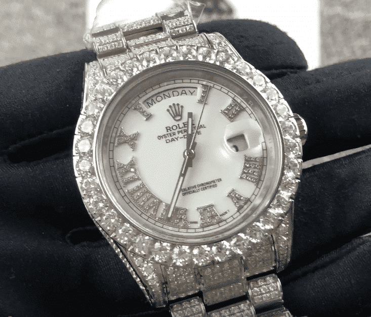 Rolex Day-Date II Diamond Replica - Elite Watch Atelier