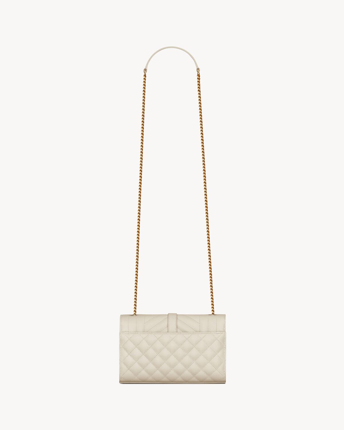 Replicate YSL Envelope Small in Quilted Grain De Poudre Embossed Leather(1:1 replica)1:1High-quality replica