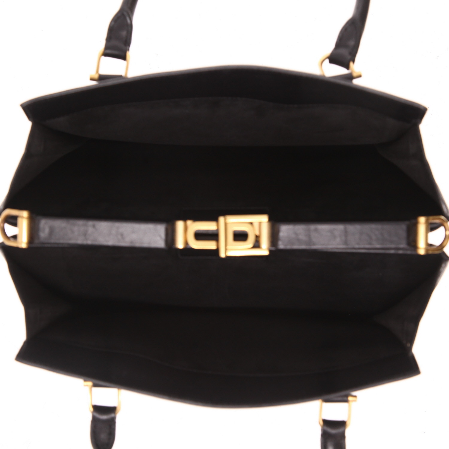 Dior Dior21st Tote handbag in black leather1:1High-quality replica