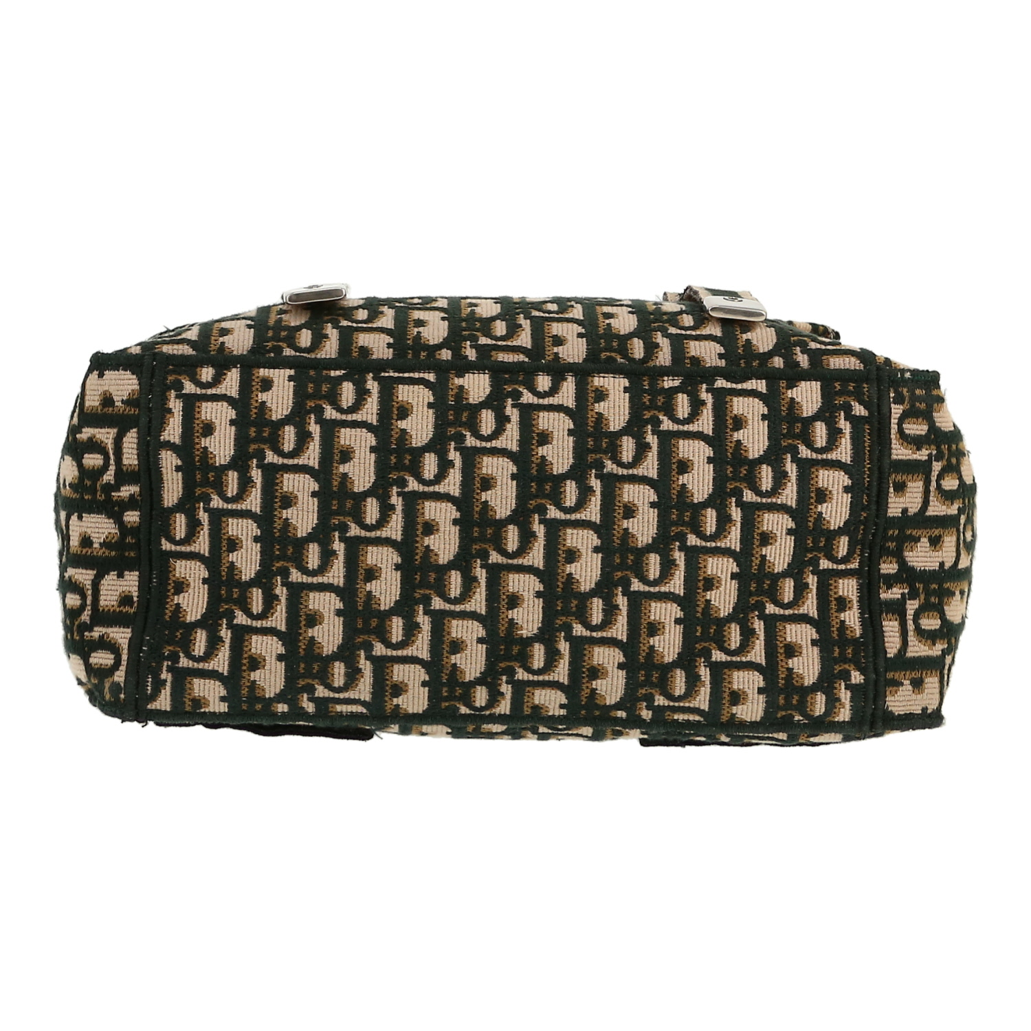 Dior Diorcamp shoulder bag in green monogram canvas Oblique1:1High-quality replica