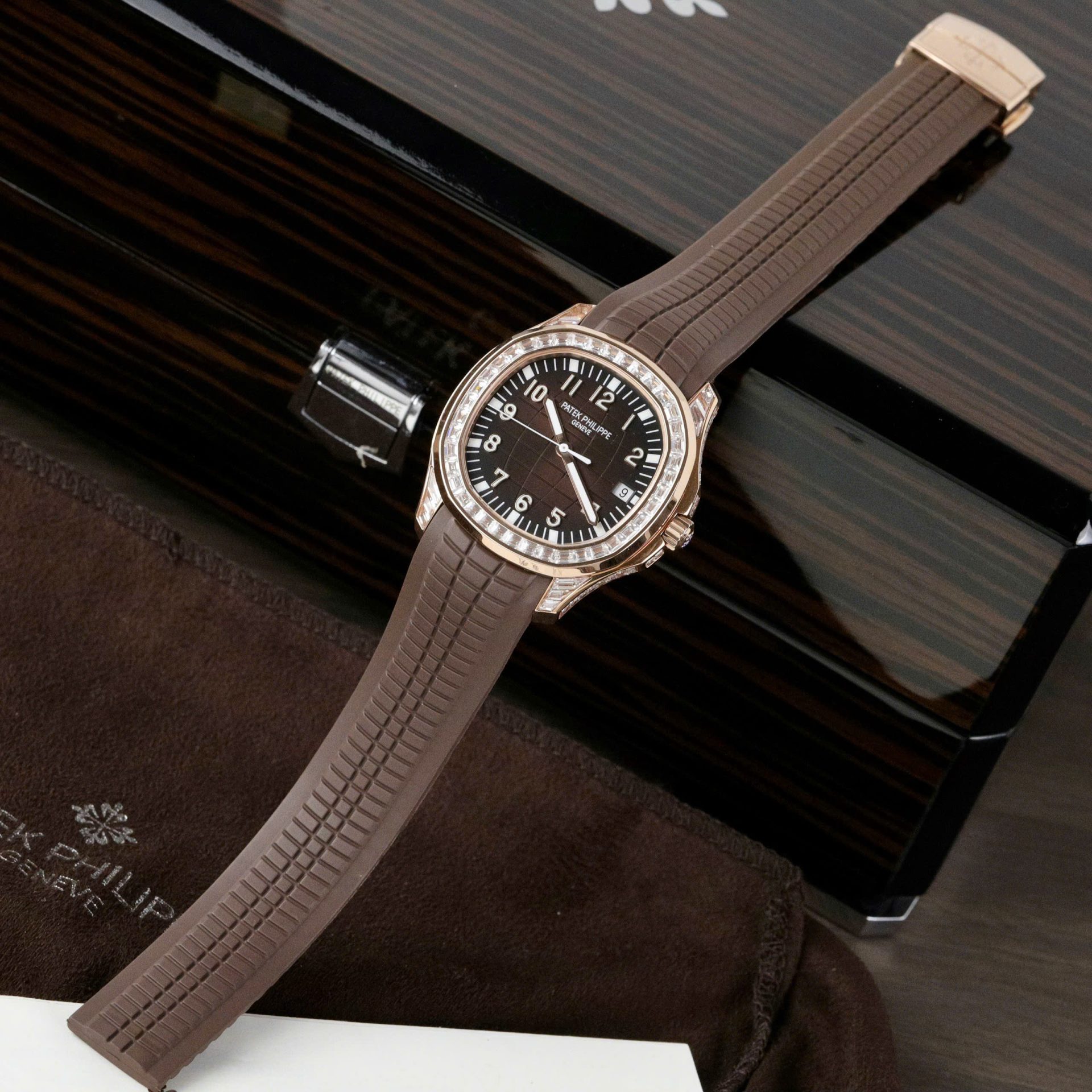 Patek Philippe Replica 11 Watch Aquanaut 5167R Dial Brown GR Factory 40mm - Top club