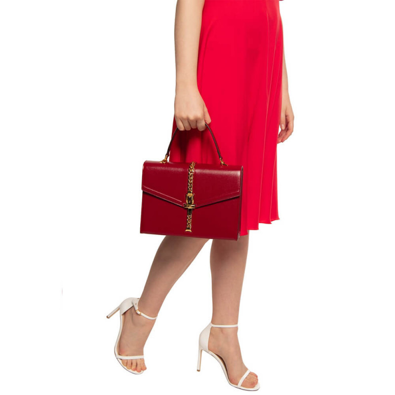 Replica Gucci Sylvie 1969 Small Top Handle Bag 6027811:1High-quality replica