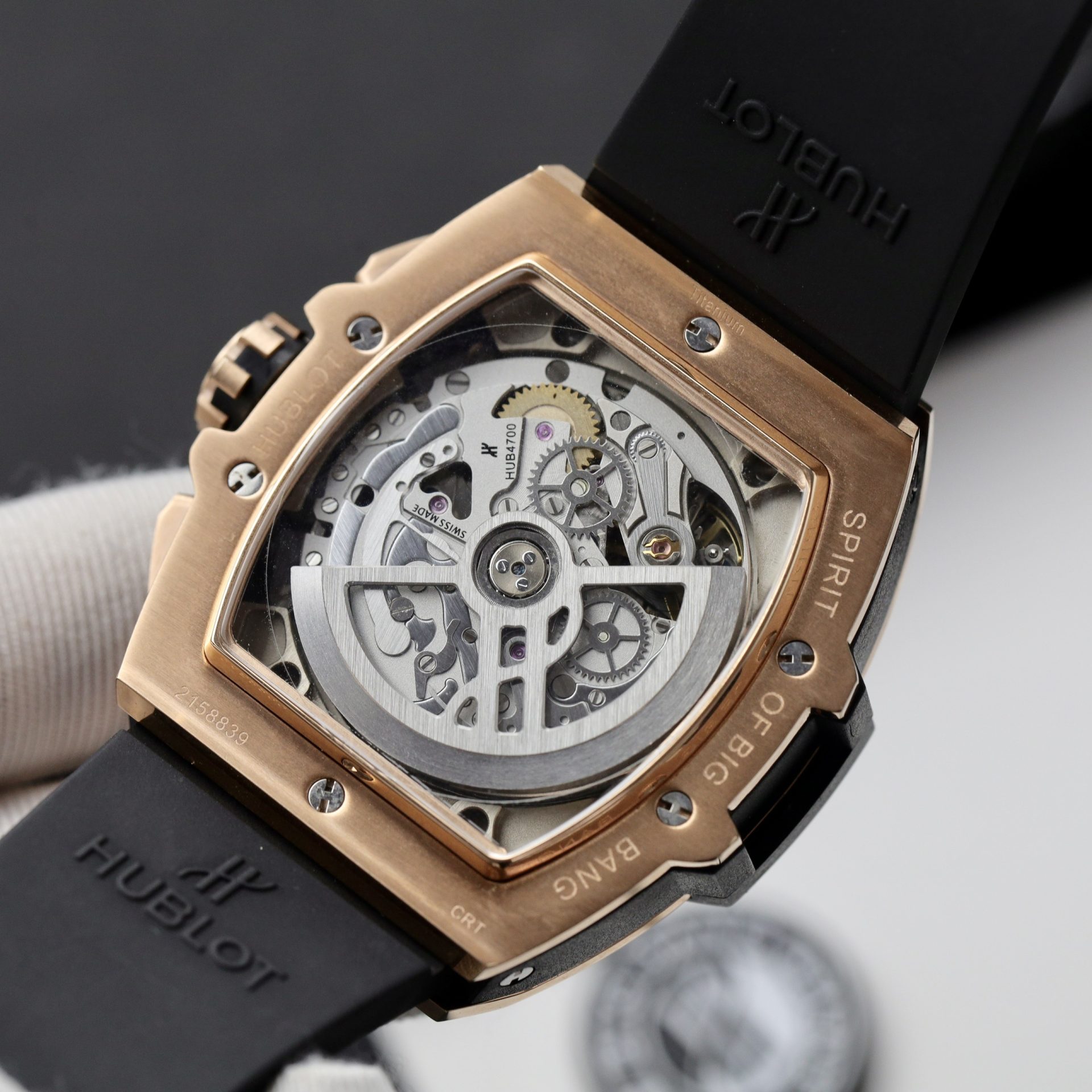Hublot Replica Watch Spirit Of Big Bang King Gold Dial Blue 42mm - Top club