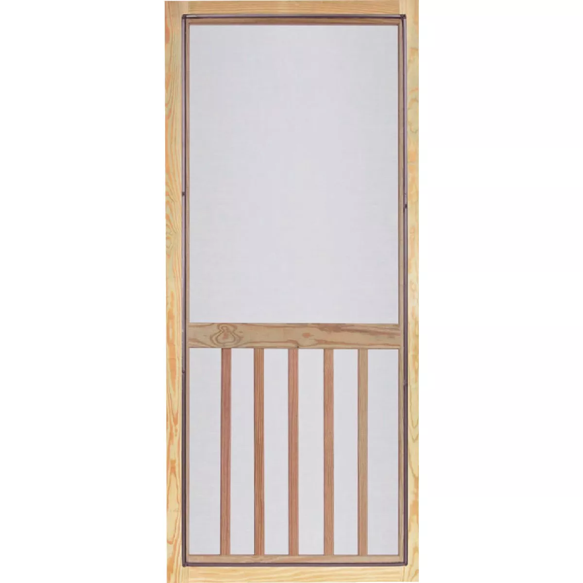 Screen Tight Timberline 32 In. W x 81 In. H x 1 In. Thick Pressure Treated Wood Screen Door