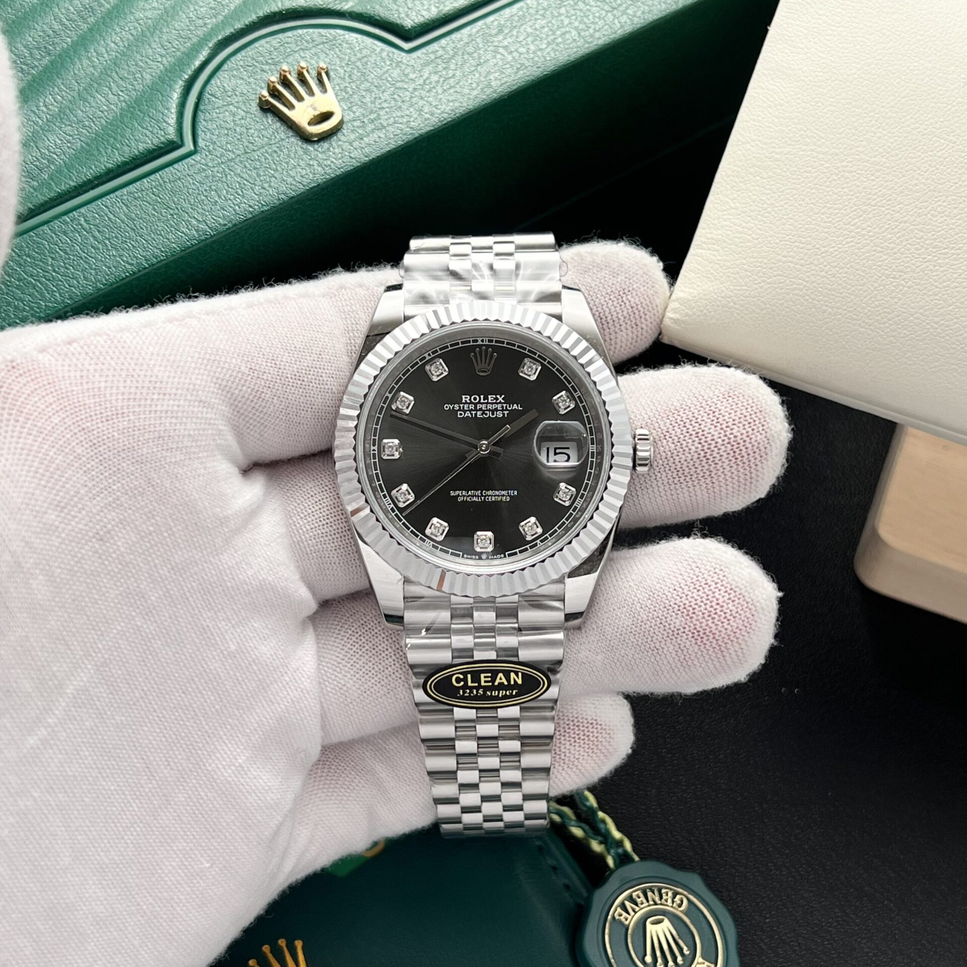 Rolex Datejust 126334 Replica Watch Strap Jubilee Clean Factory 41mm - Elite Watch Atelier