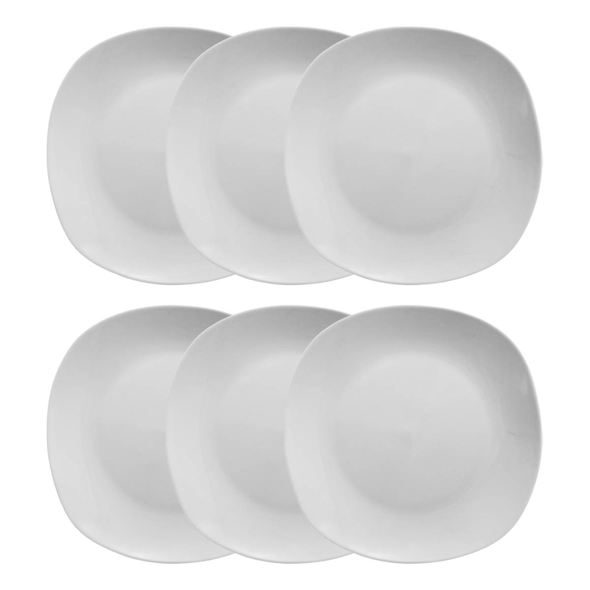 Set of 6 "Plaza" dessert plates D.19.2 cm