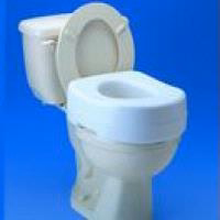 Elevated Toilet Seat With Undergrips - Abilene Artificial Limb