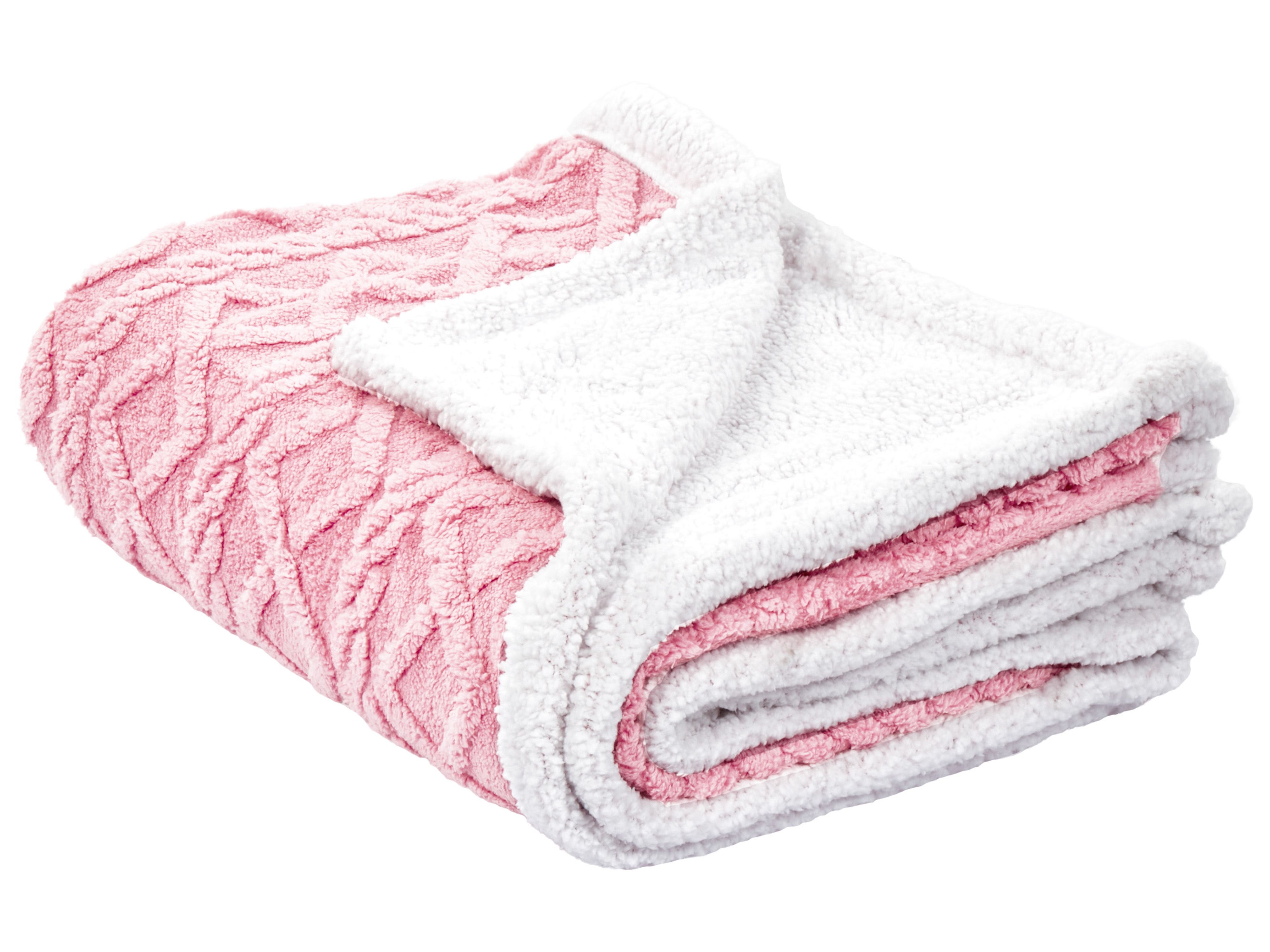 Blanket HONEYCOMB 150 x 200 cm Pink