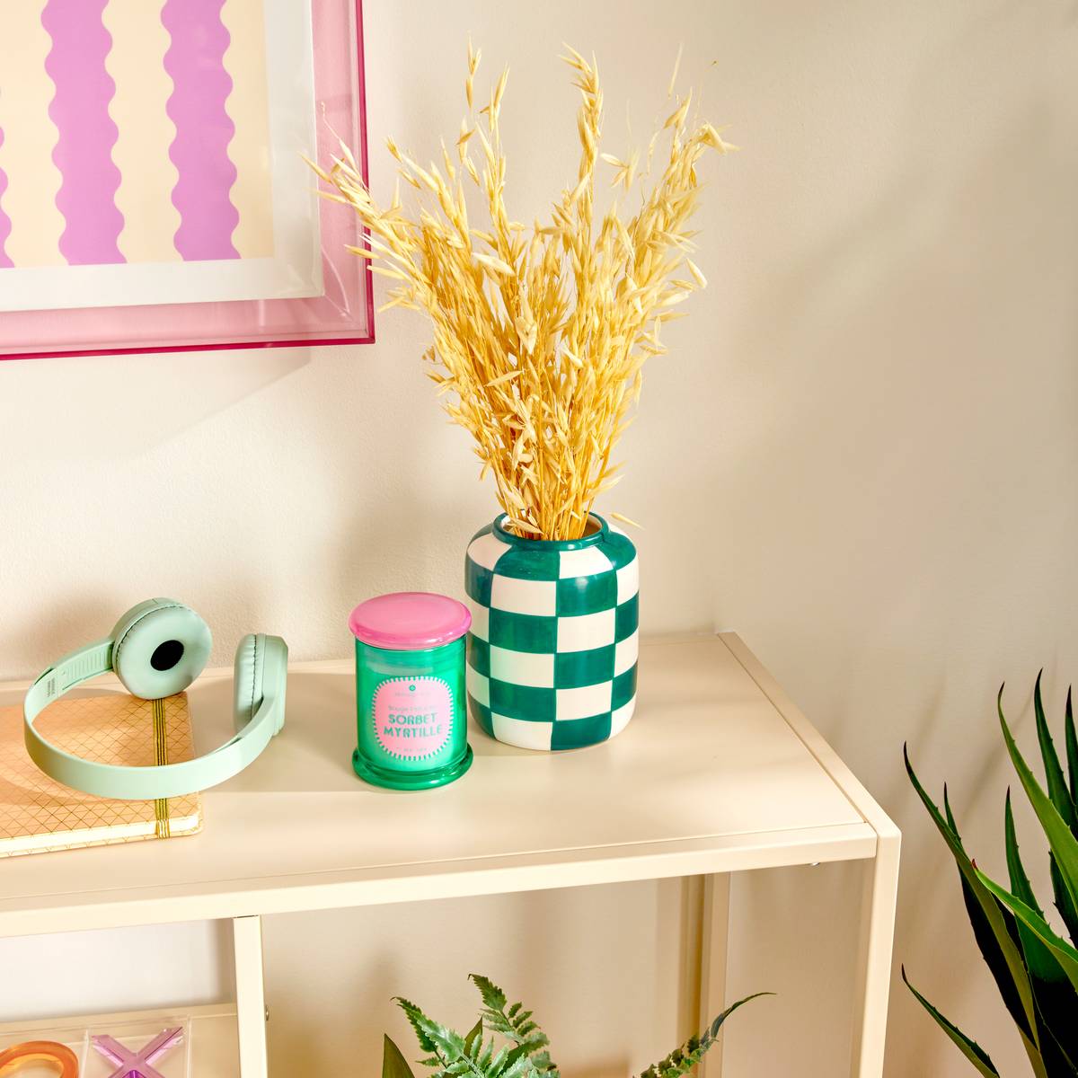 Vase "Pool" Various colors, H.14 cm