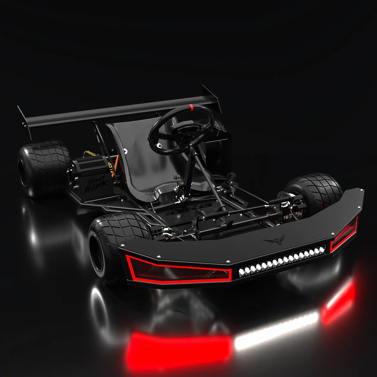 72V Adult Electric Racing Go Kart – 90 MPH Road-Ready Performance Kart 🔥