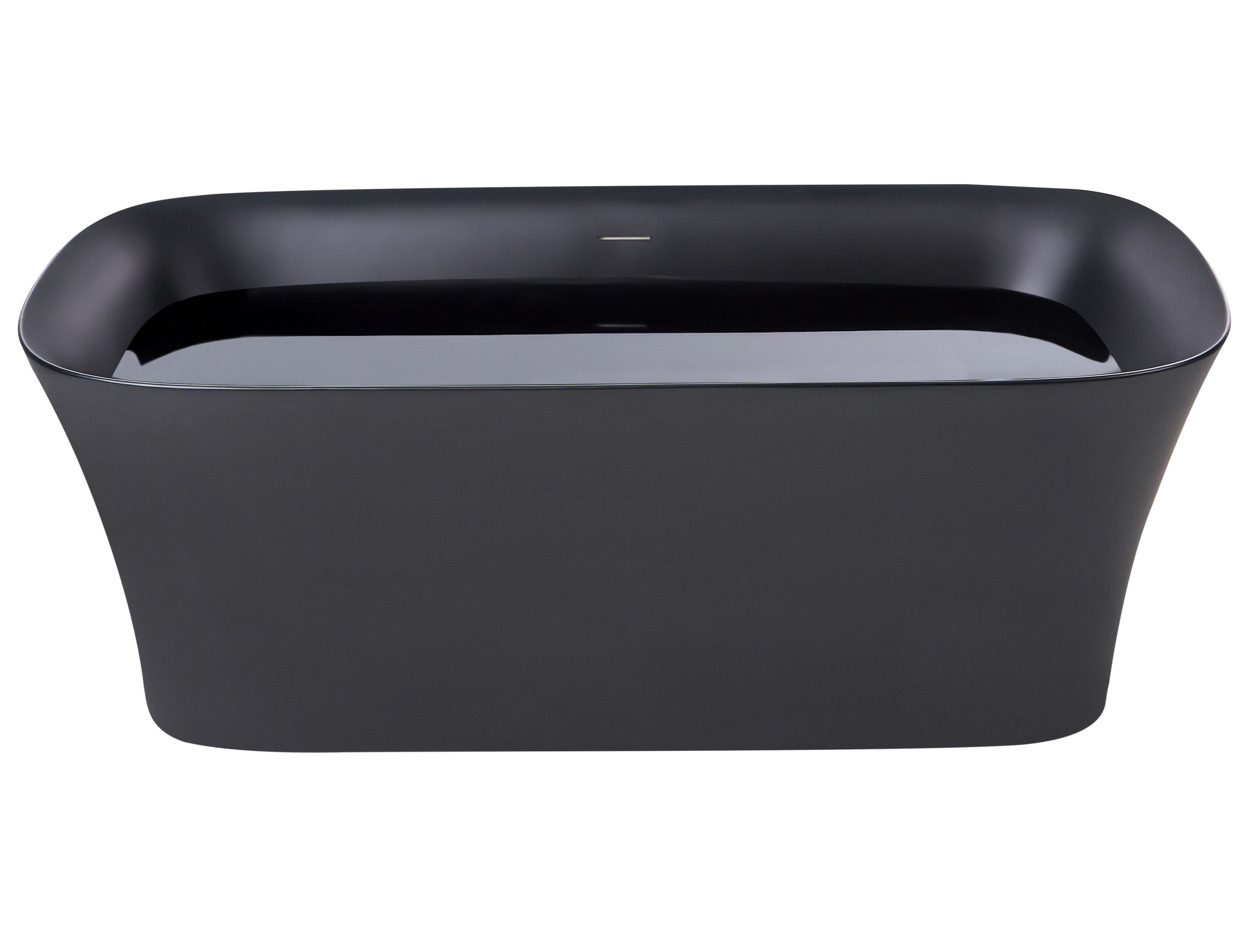 Freestanding Bathtub LANALHUE 1600 x 750 mm Black