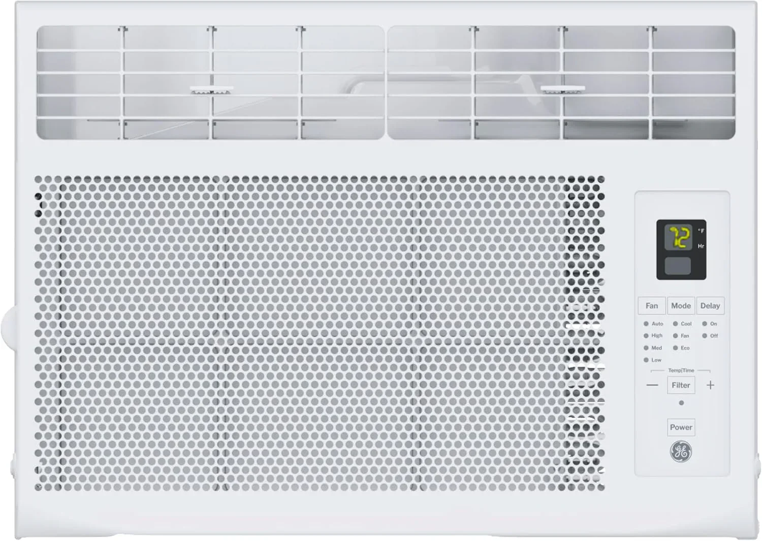 GE Window Air Conditioner, 5,000 BTU, White, 150 sq ft - Mechanical Controls