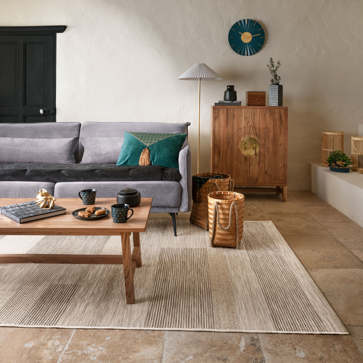 Coffee table "Jiling" Acacia, 110x60 cm