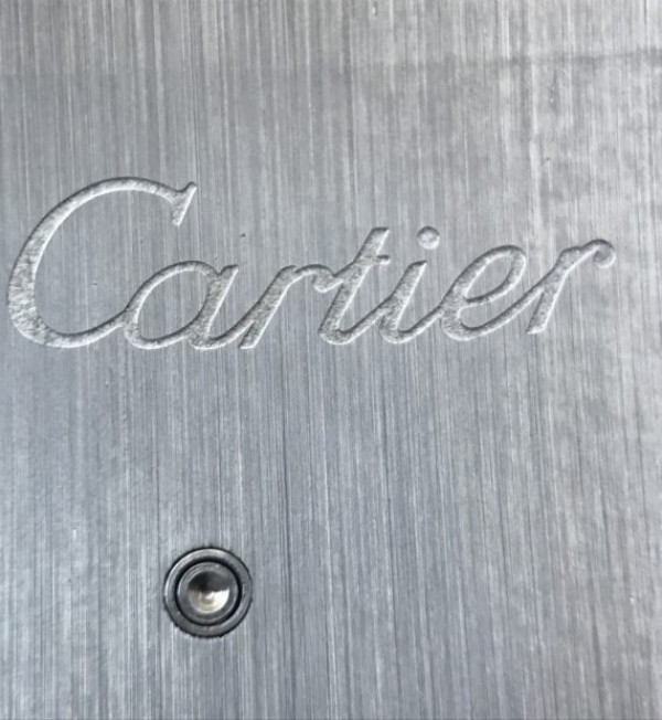 Replica Cartier High Jewelry Watches RG WJ306014 White Dial Brown Fabric Strap - Top club