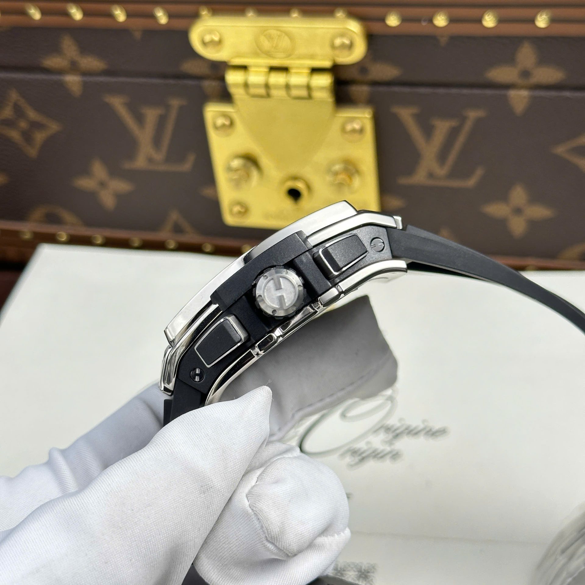 Hublot Spirit Of Big Bang Titanium Replica 11 Watch Rubber Strap BBF Factory 42mm - Top club
