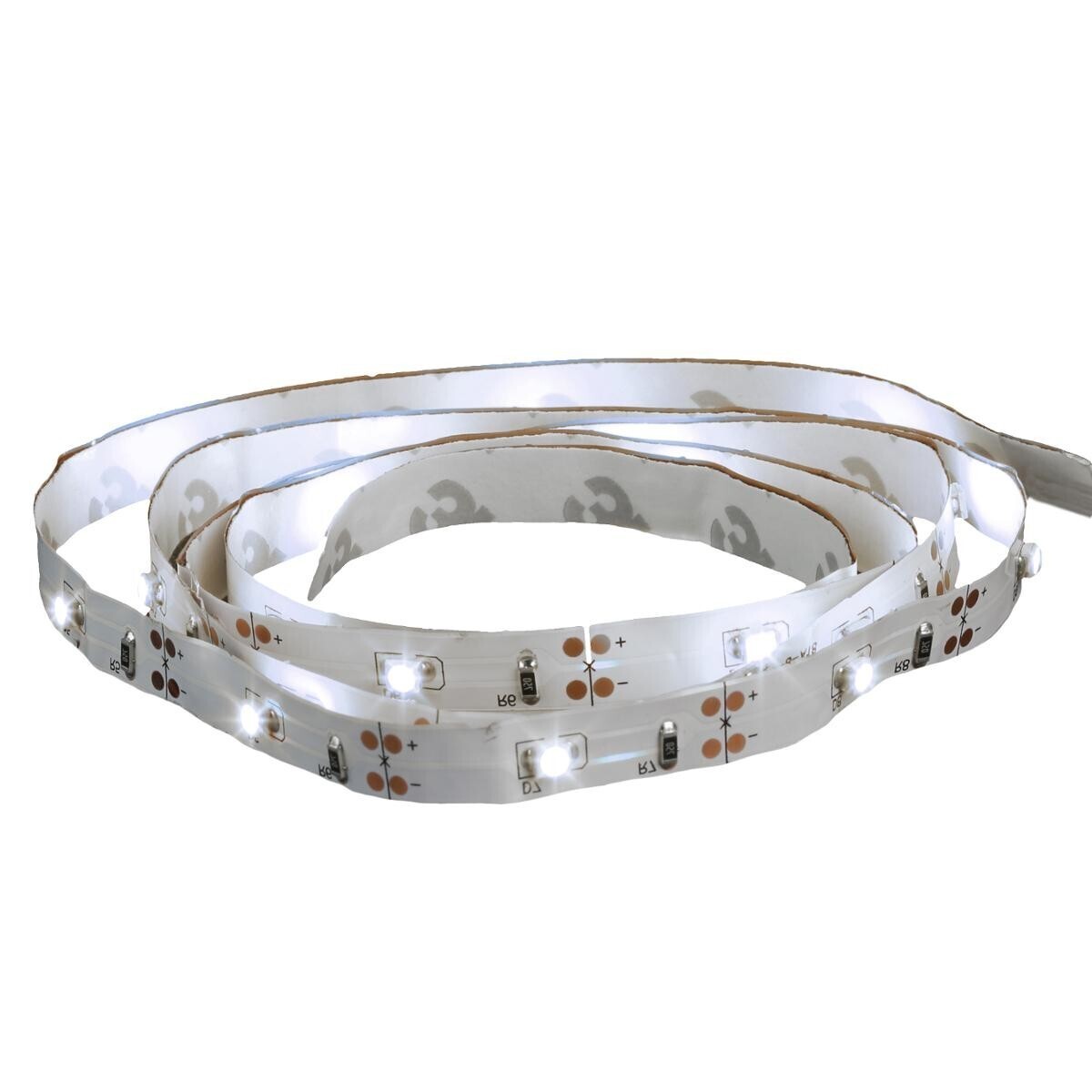 Battery powered LED band White, L.130 cm