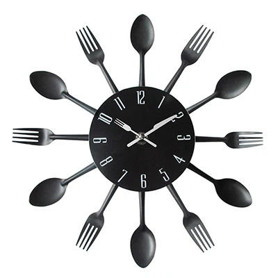 Metal Kitchen Wall Clock