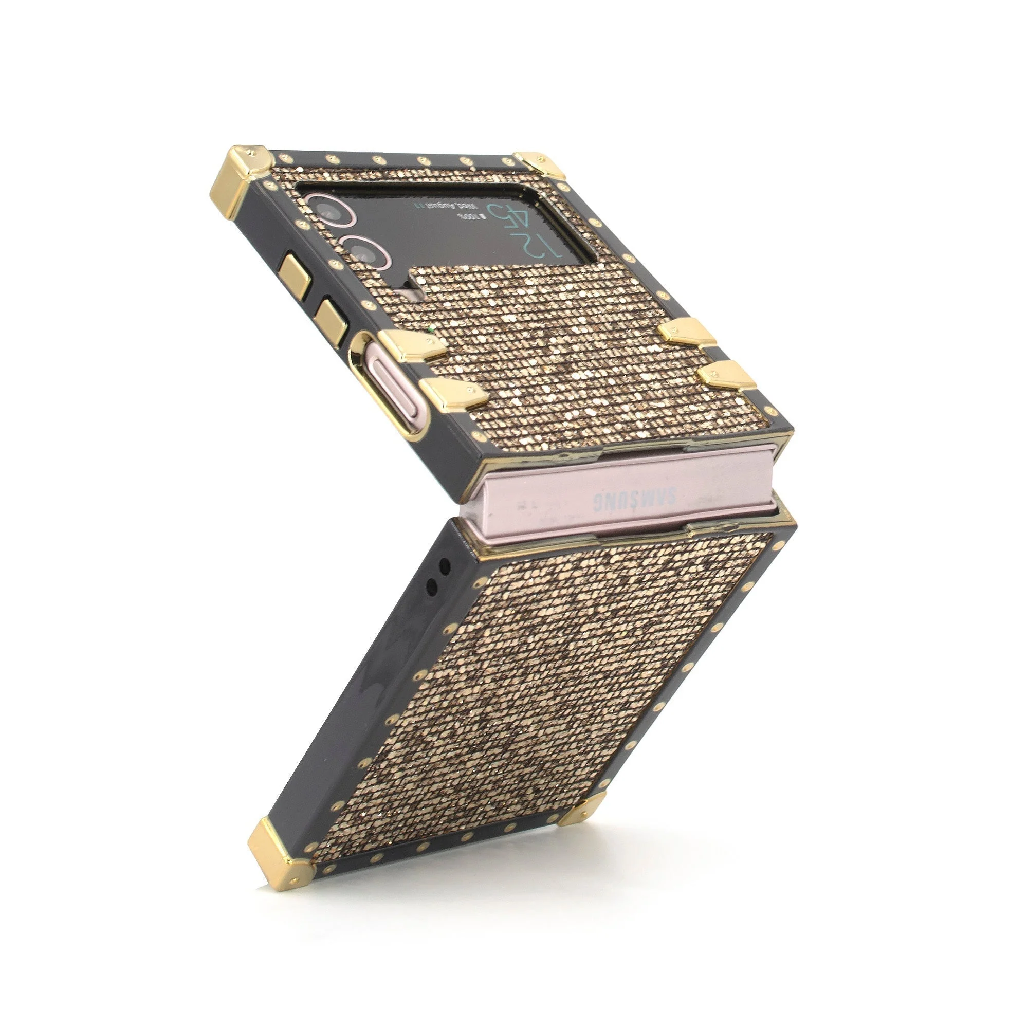 Samsung Galaxy Z Flip6/5/4/3 5G Square Case Pyrite - Wholesale & Influencer