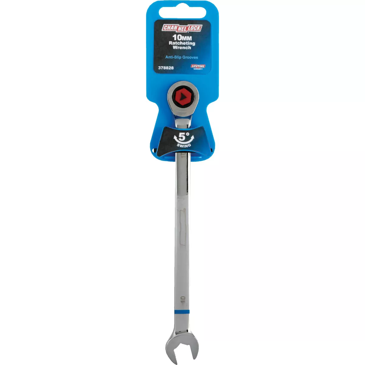 Channellock Metric 10 mm 12-Point Ratcheting Combination Wrench