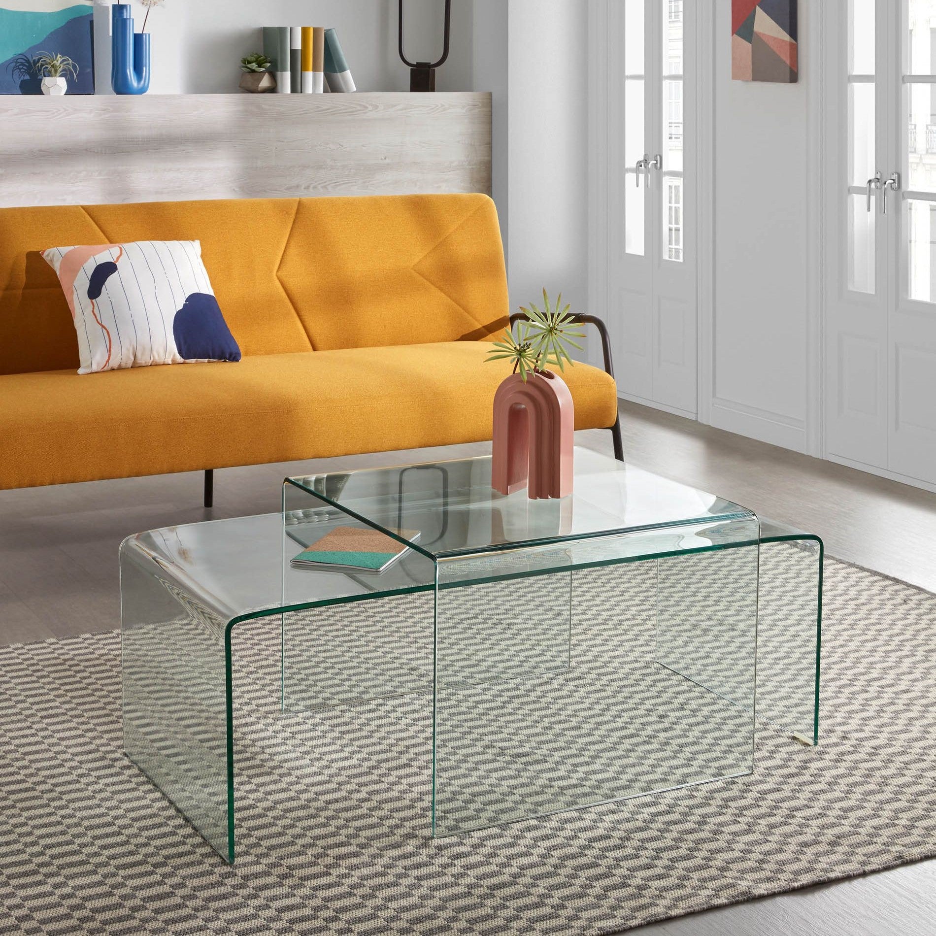 Kave Home Burano Salontafel - 110 x 50 cm