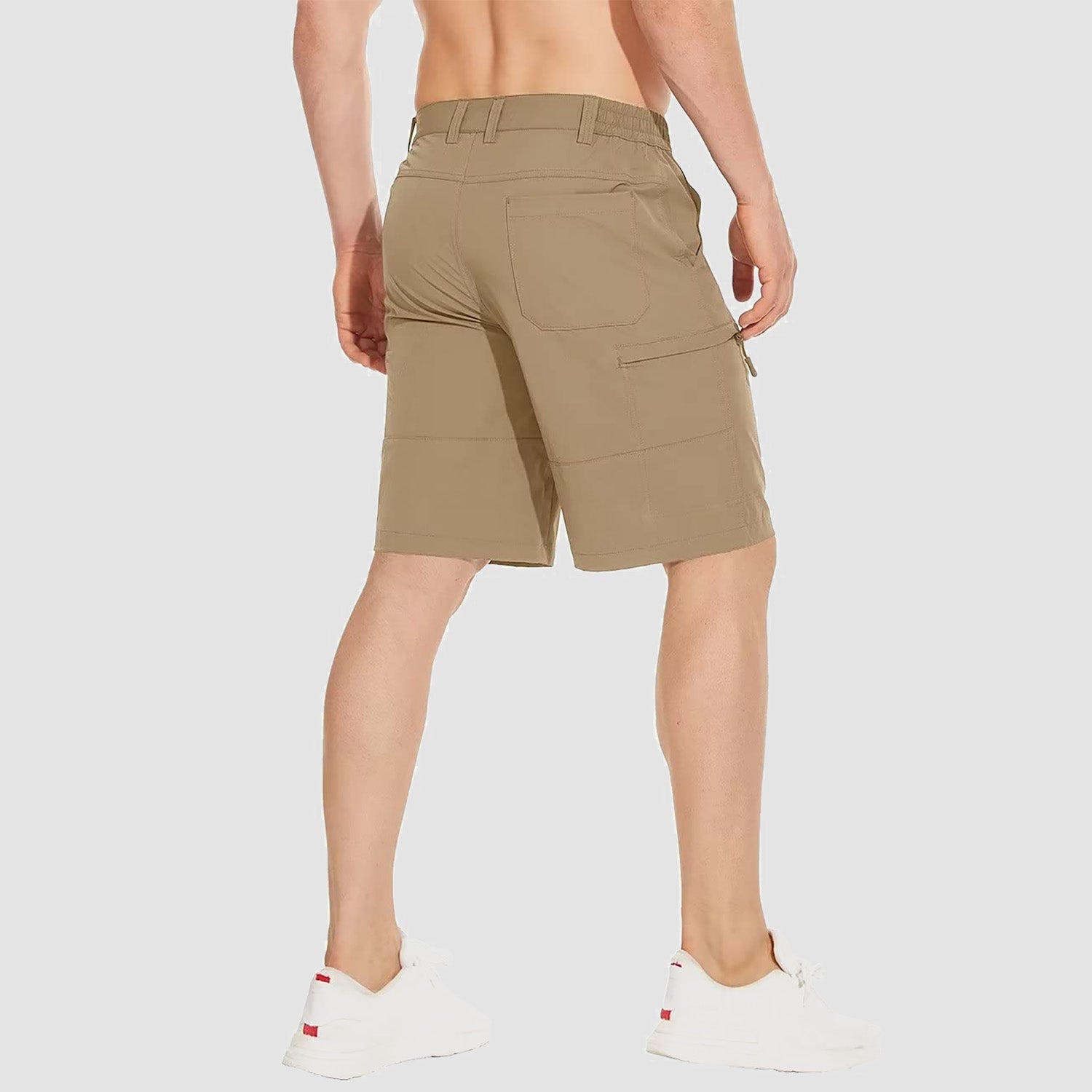 Men's Hiking Shorts 5 Pockets Water-Resistant Ripstop Quick Dry Outdoor Shorts