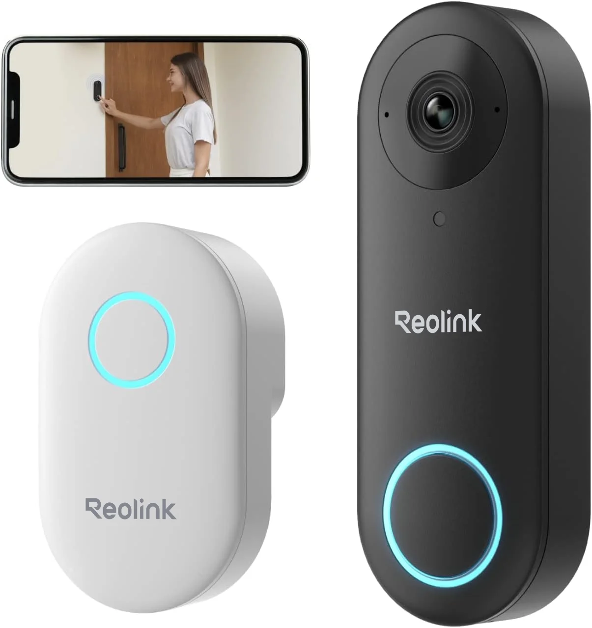 Reolink 2K 5MP Video Doorbell Camera 5G Wifi Security Home Doorbell Chime, Person &Package Detection - Image 5