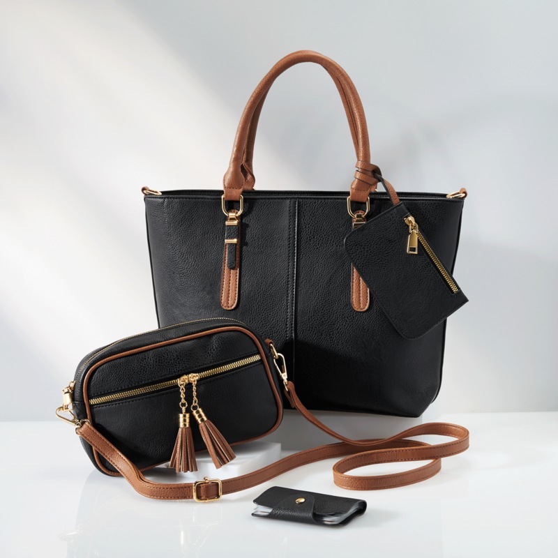 3-Piece Tote Set - MIDNIGHT VELVET CATALOG