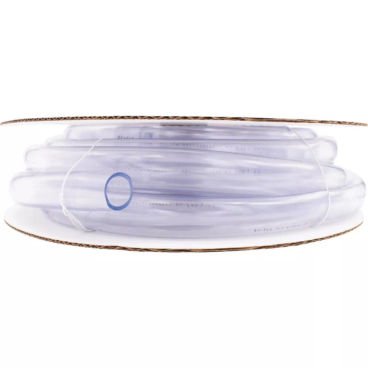 Eastman EZ-Flo 30 Ft. Clear Vinyl Tubing 1 In. ID x 1-1/4 In. OD Bulk Spool