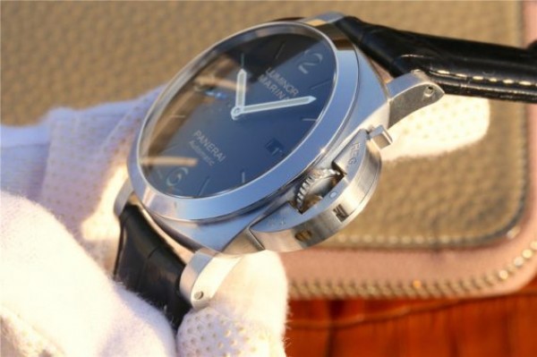 Replica Panerai PAM1312 XF Black Dial Black Leather Strap P9010 - Top club