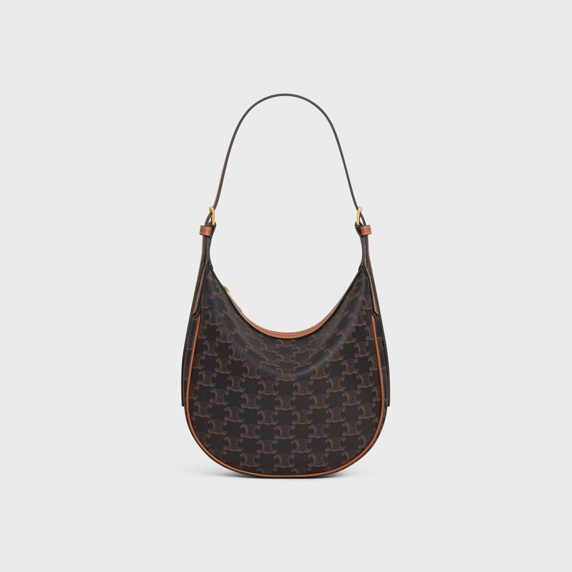 Replicate SMALL HELOÏSE CUIR TRIOMPHE BAG IN TRIOMPHE CANVAS AND CALFSKIN(1:1 replica)1:1High-quality replica